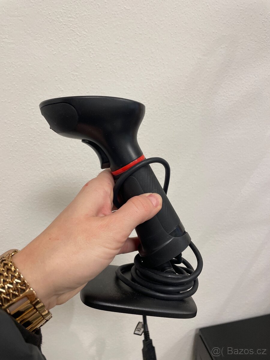 Čtečka Virtuos CCD HT-855A USB černá (1D, 2D, QR)