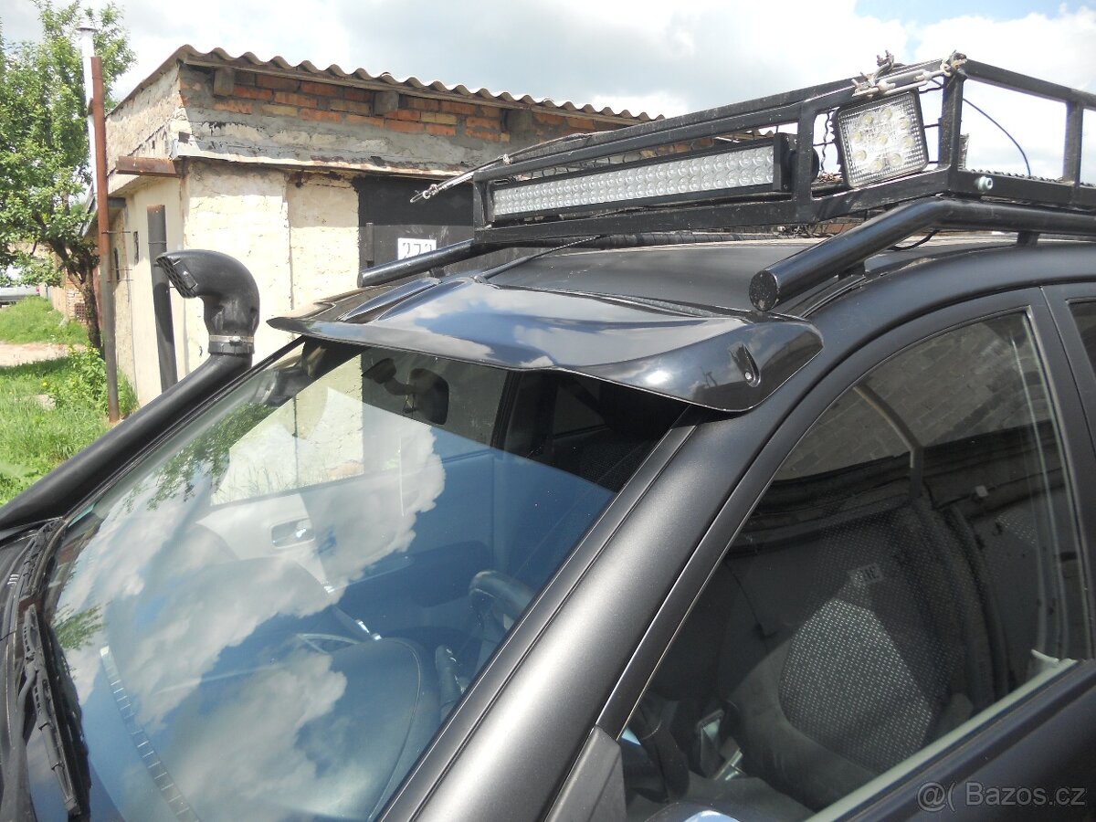 Mitsubishi L200 windshield deflector front spoiler Sun visor