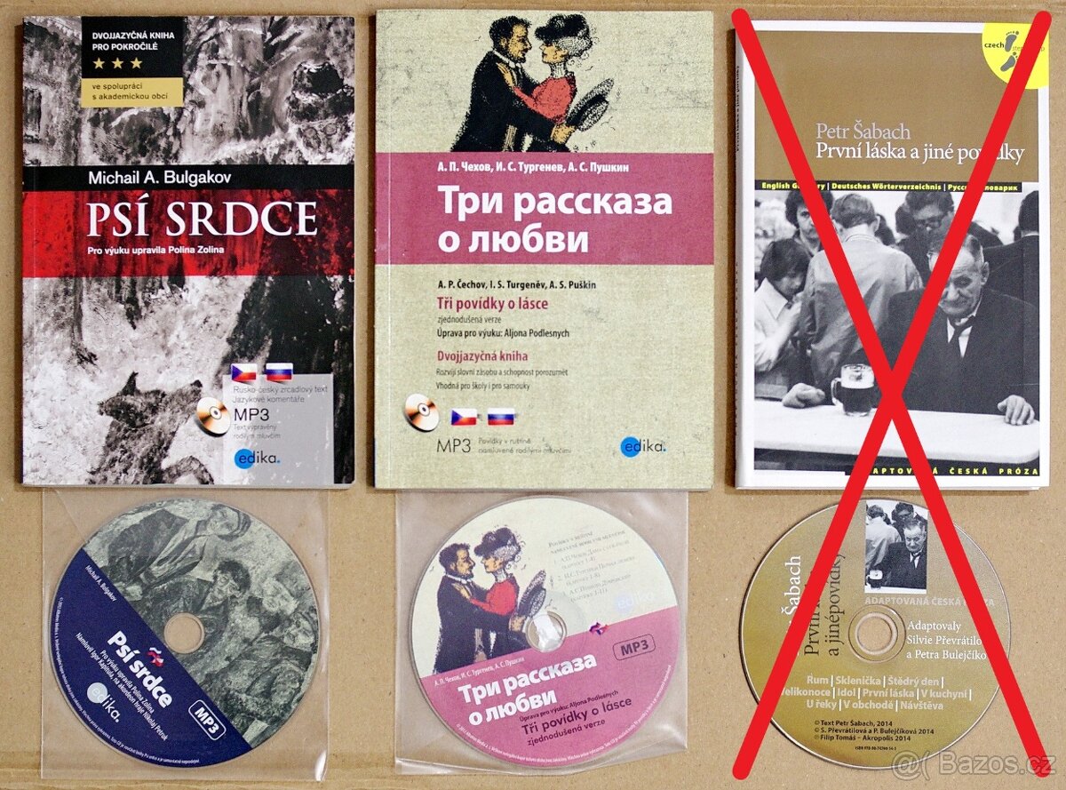 Vícejazyčné knihy s CD