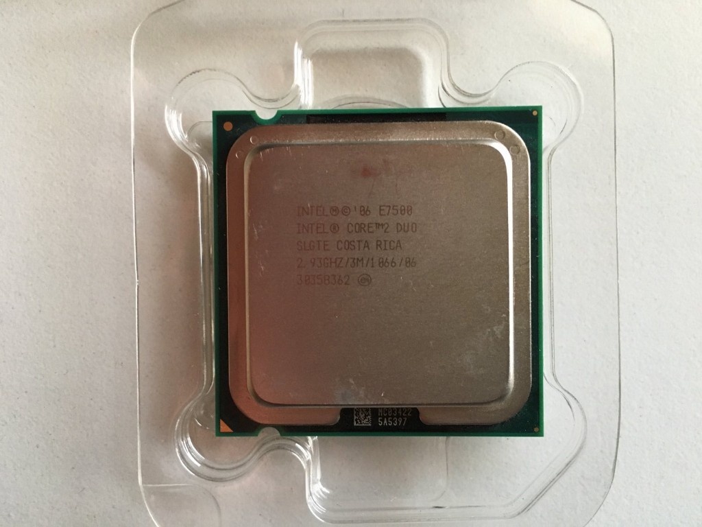 Intel Core 2 Duo E7500 2x2.93Ghz s.775