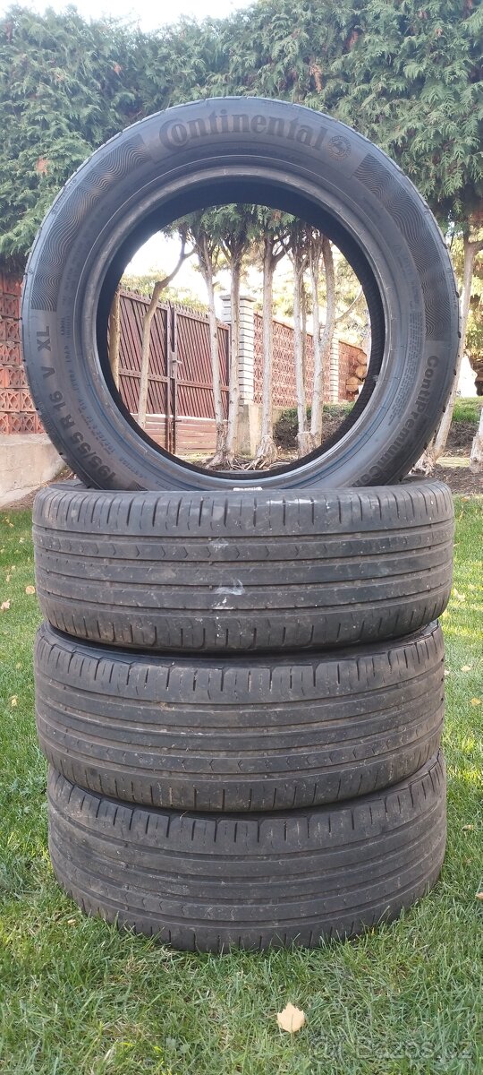 4x Continental ContiPremiumContact5 195/55 R16