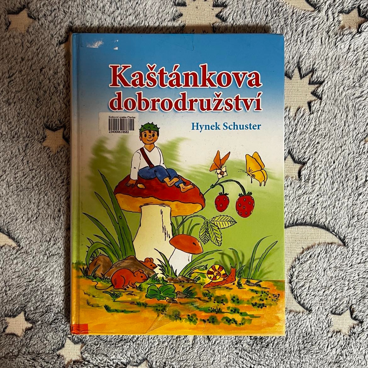 Dětská kniha ''Kaštánkova dobrodružství''