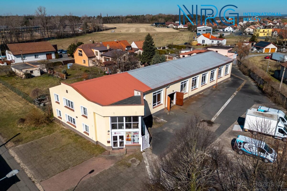 Prodej komerčního objektu 806m2, pozemek 2195 m2, Sendražice