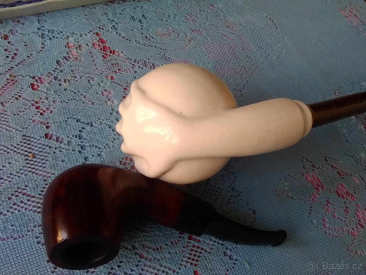 Fajfka porcelán+fajfka ANGELO.