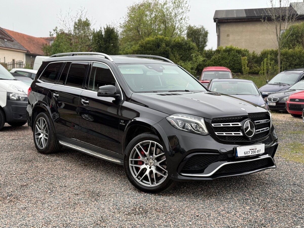 Mercedes-Benz GLS 63AMG 2016 2.MAJ ČR /Max výbava/