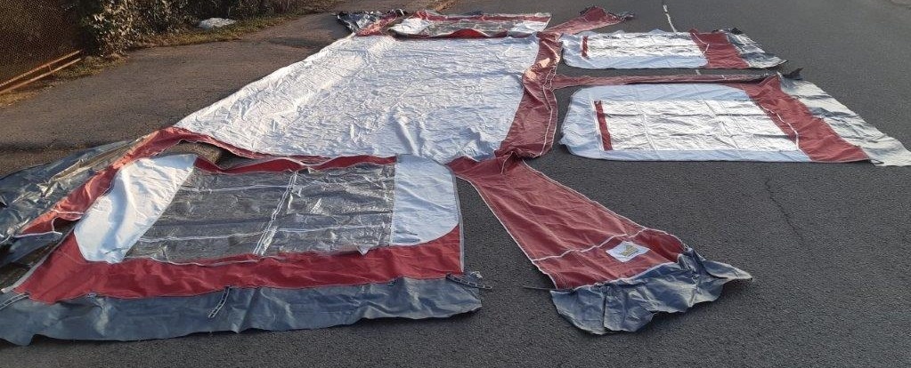 Stanová předsíň Awings , pro karavan cca 4m