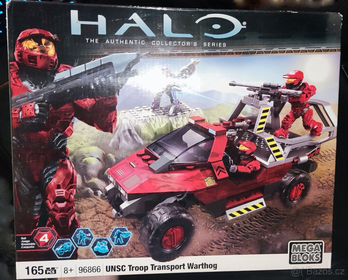 Mega Halo UNSC TROOP TRANSPORT WARTHOG 96866