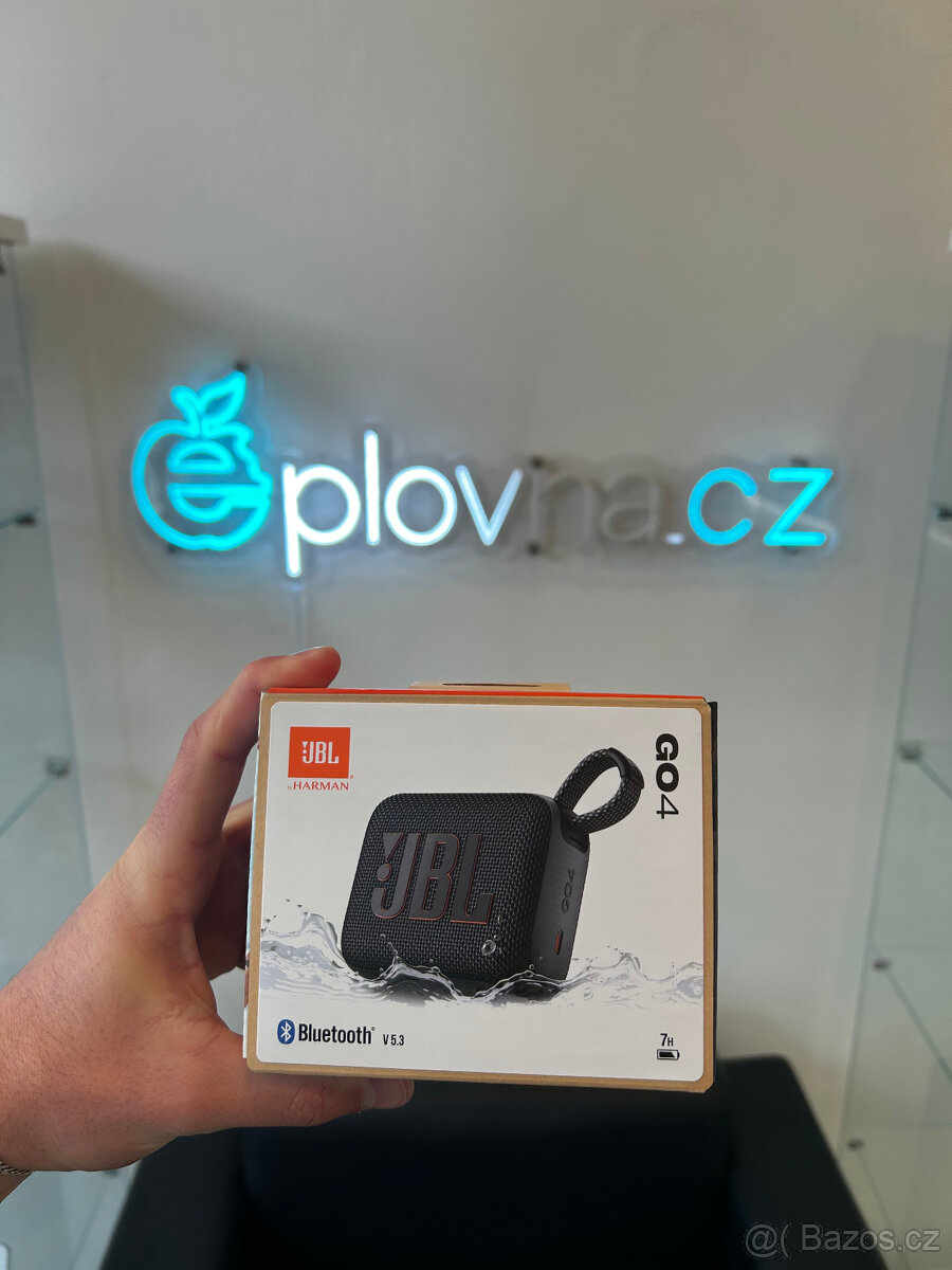 JBL GO4 - bezdrátový BT reproduktor (Doklad / 2 roky)