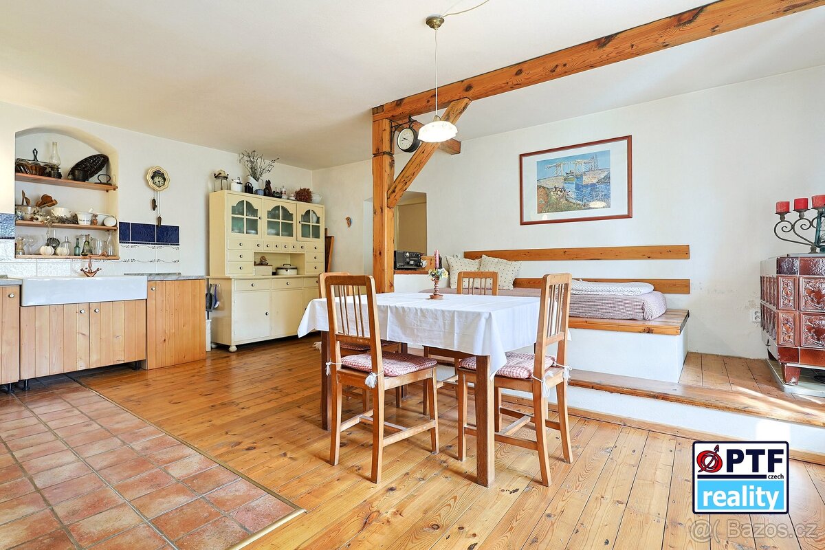 Rodinná usedlost 4 + kk | 1 982 m2 pozemku | Otročín, Stříbr