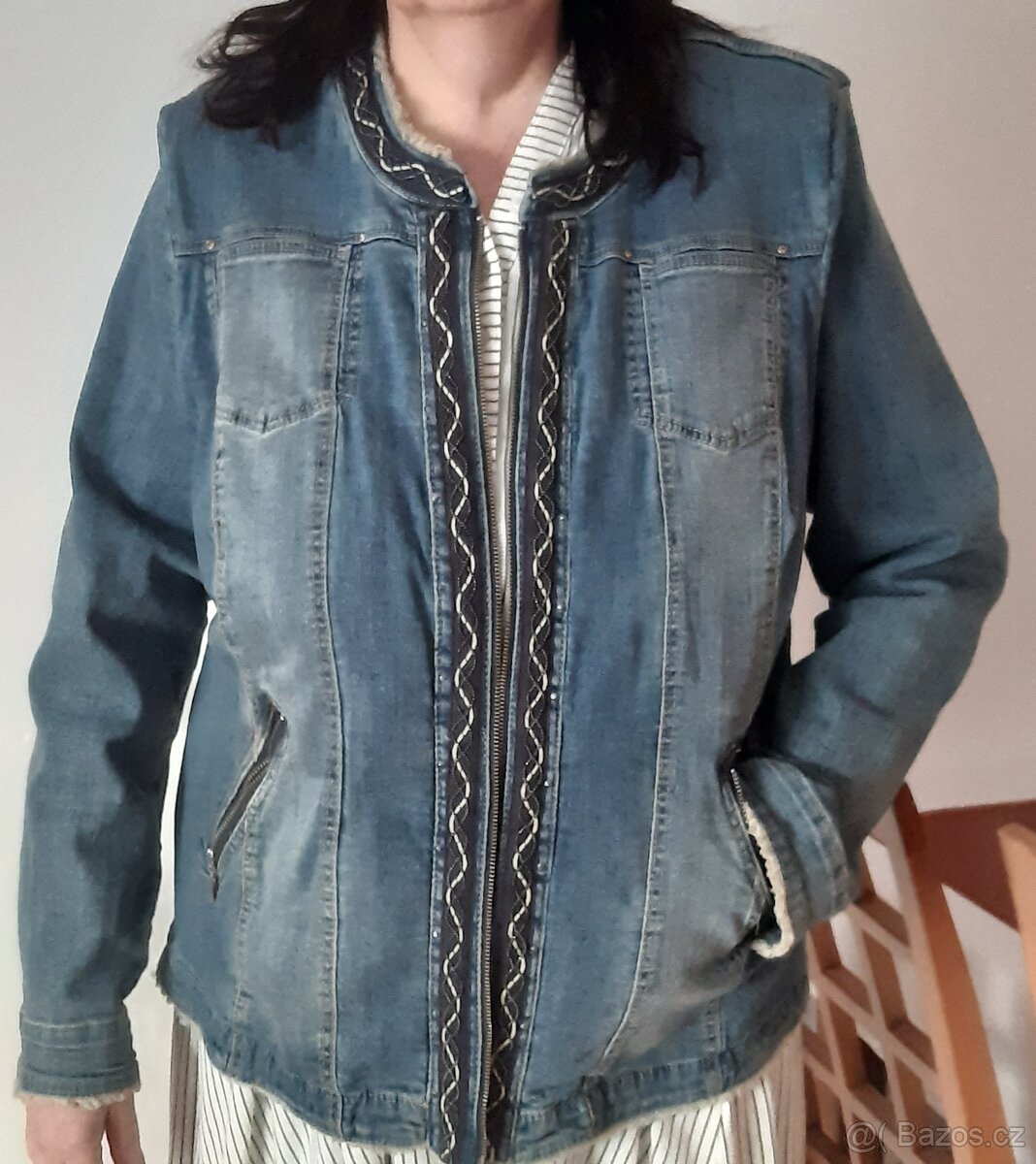 riflová dámská bunda z CaA