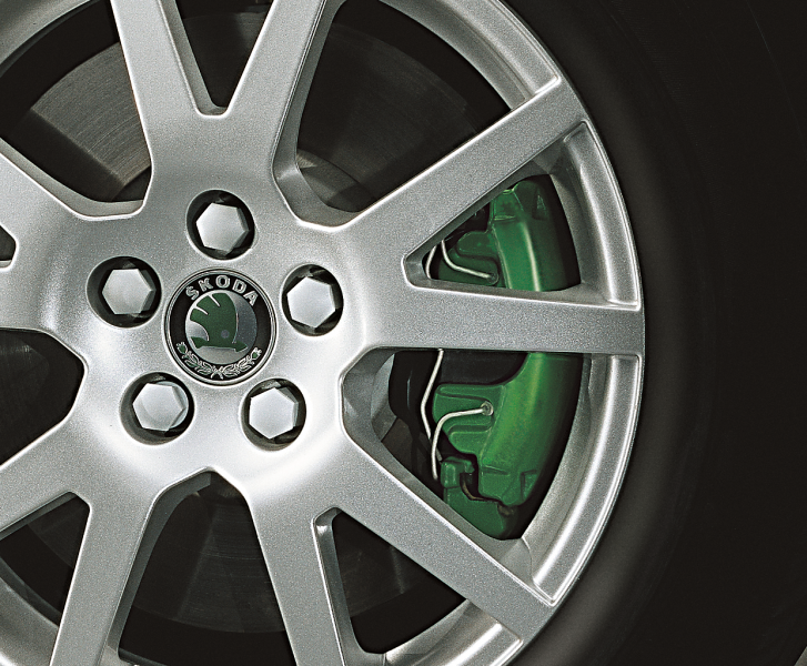 NOVÁ ALU Spider 6.5J x 16 5x100 Fabia Octavia RS, funglovky