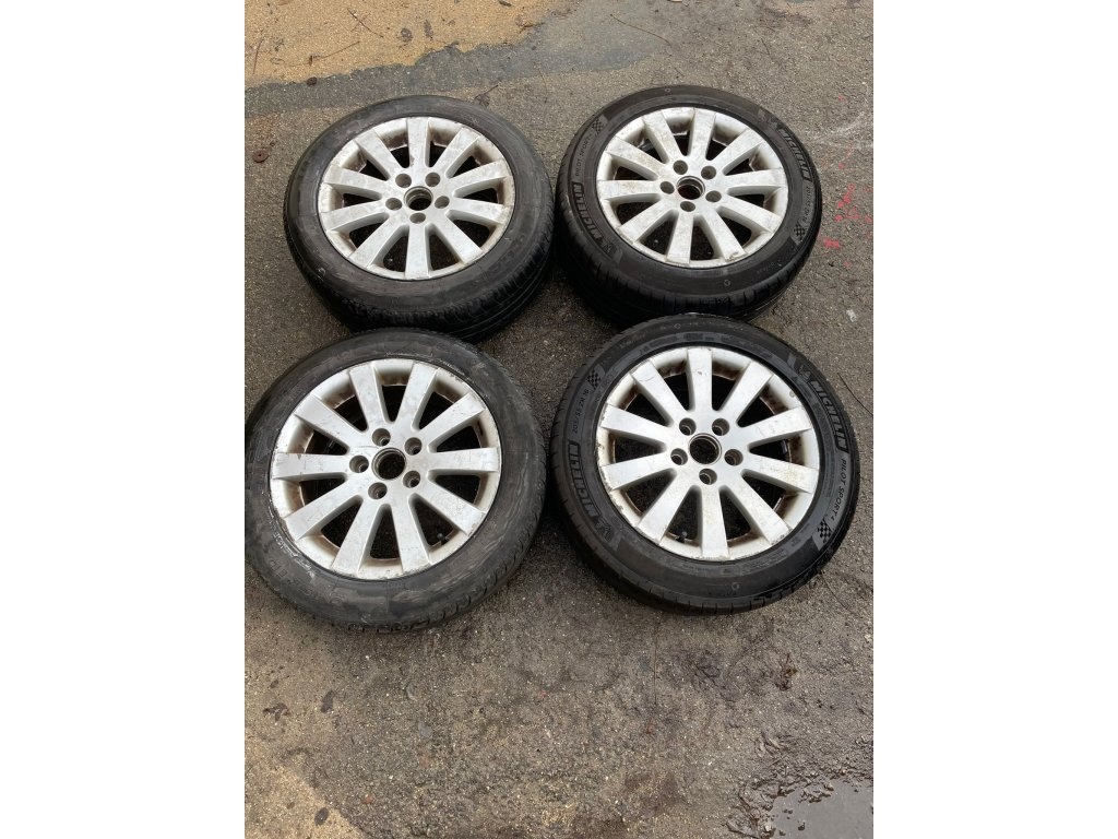 ALU disky VW 5x112 R16 s letními pneu 205/55 R16