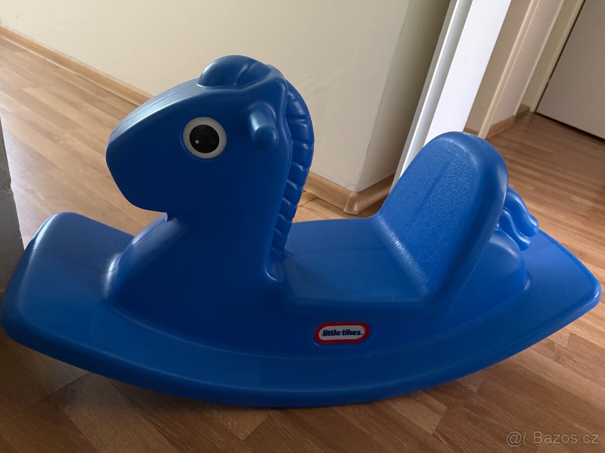Little Tikes Houpací koník modrý