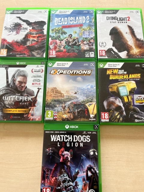 Prodám hry na XBOX Series X