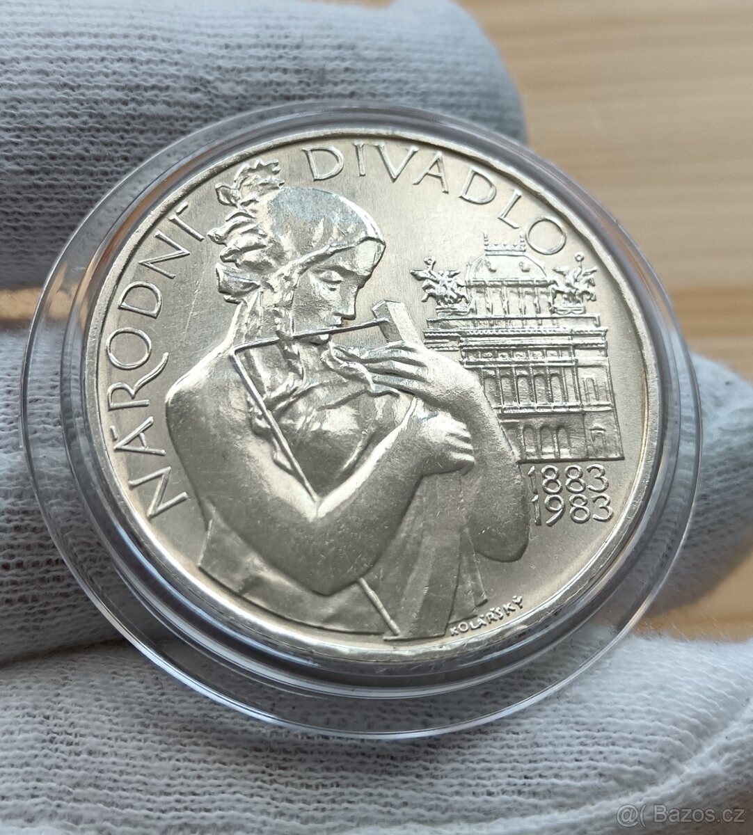 AG pamětní 500kčs Národní Divadlo 1983
