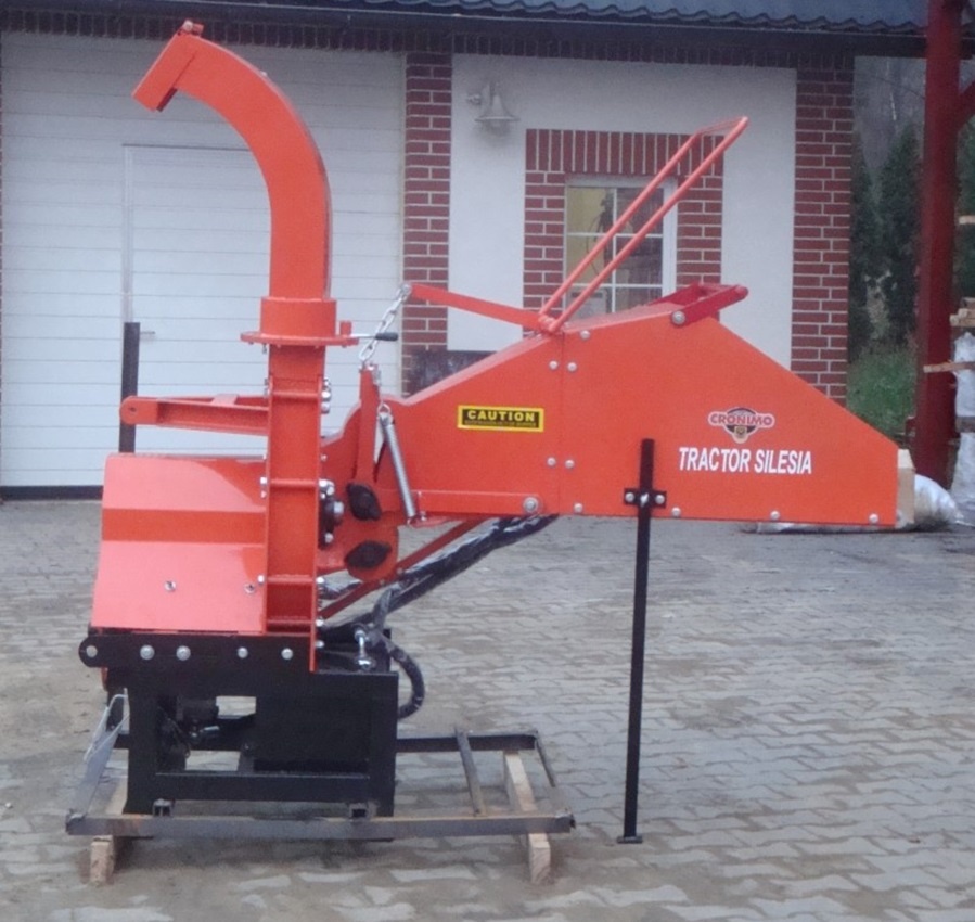 Štěpkovač za malotraktor  WC-8  s hydraulikou