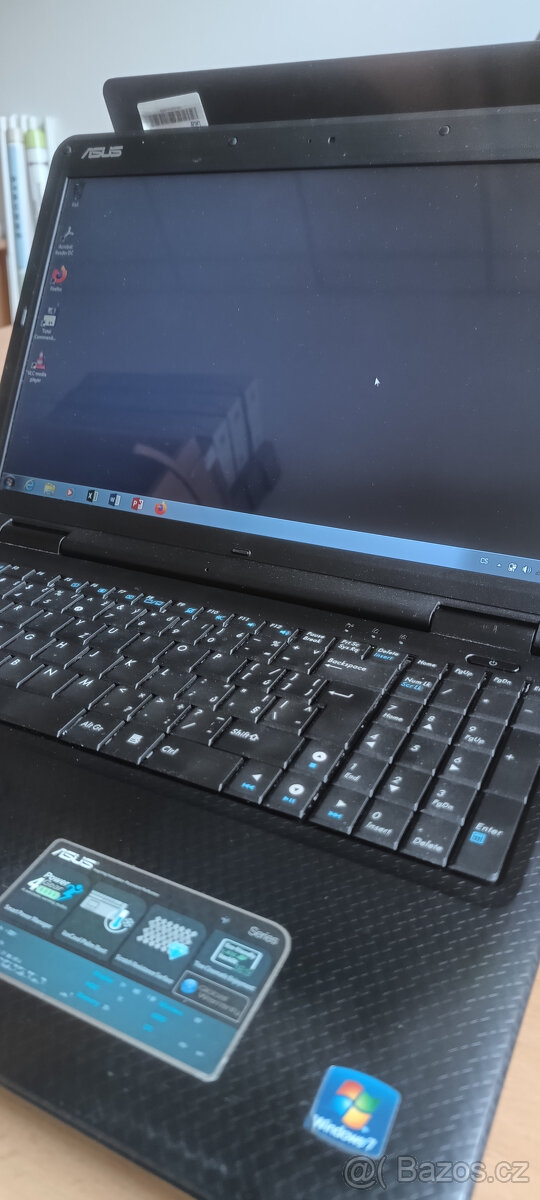 Notebook Asus K50C – 3GB RAM, 250 SSD, Windows 7, pěkný stav
