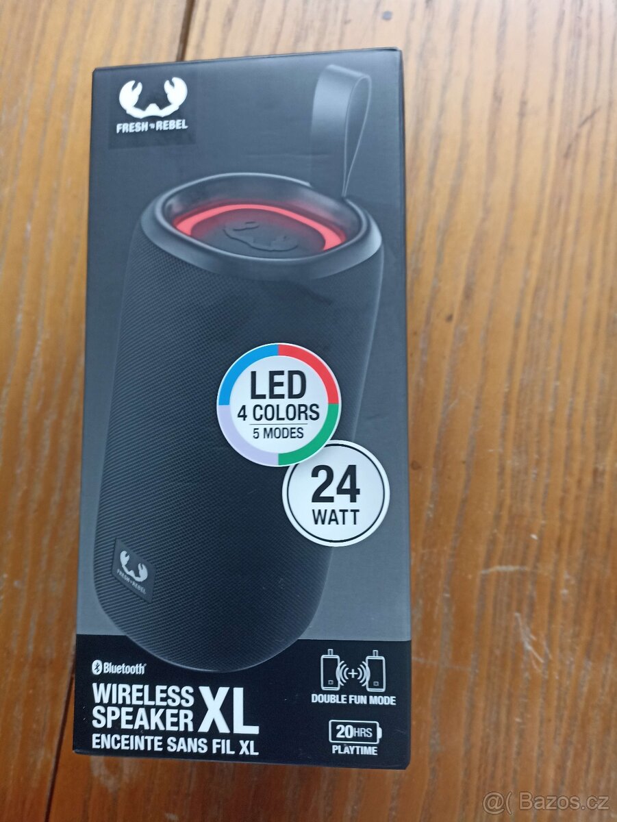 Přenosný reproduktor Fresh 'n Rebel XL 24 W Bluetooth