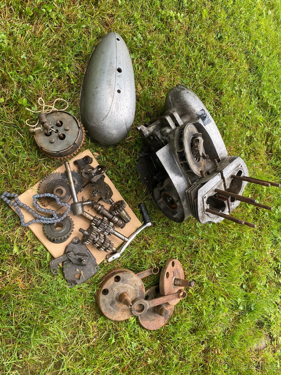MOTOR JAWA 350 362 CALIFORNIAN