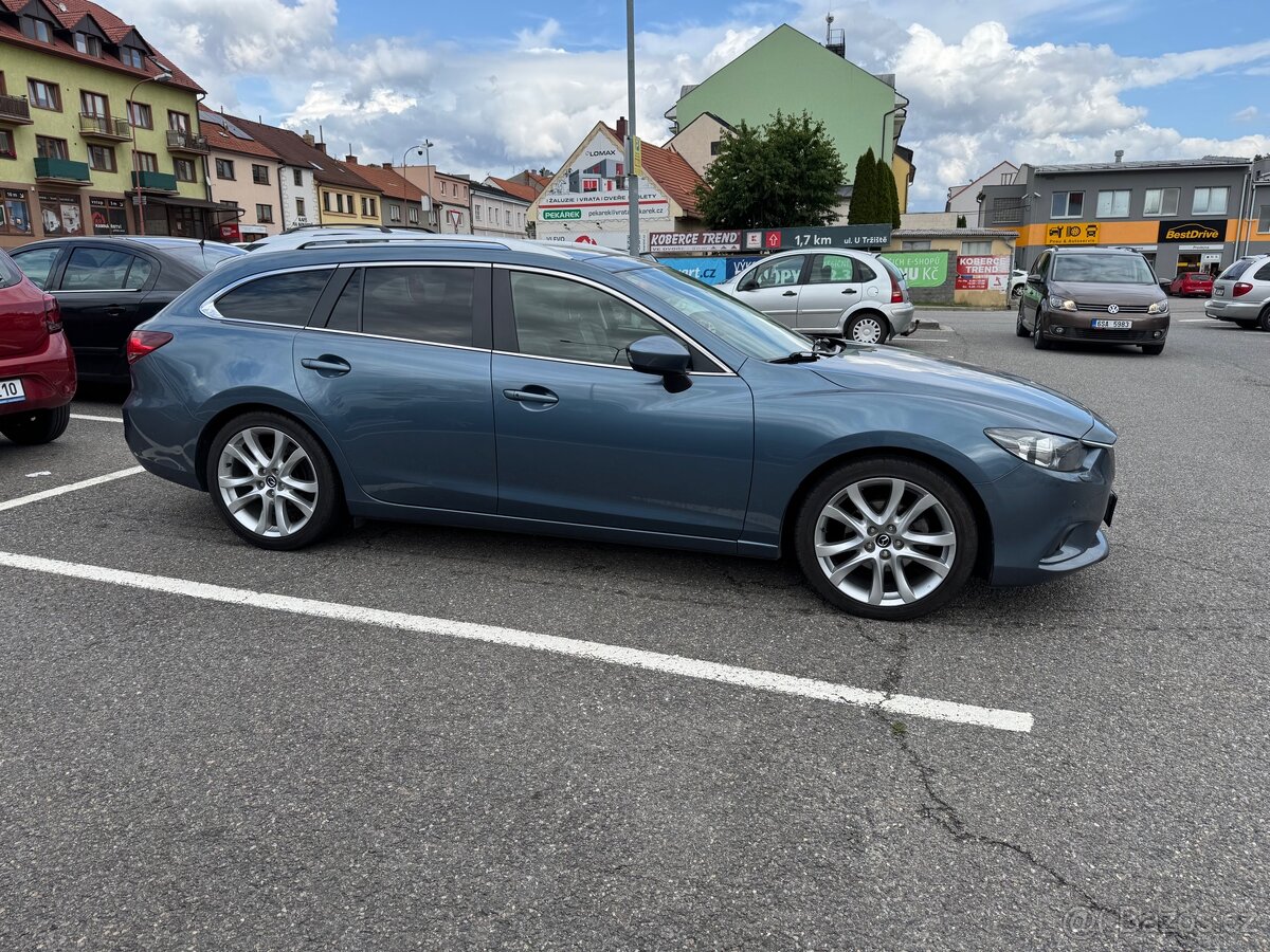 Mazda 6 2013 2.2 129kw, serviska, nebouráno, koupeno v CZ