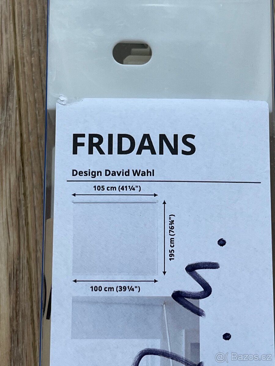Zatemňovací roleta Ikea Fridans-nová.