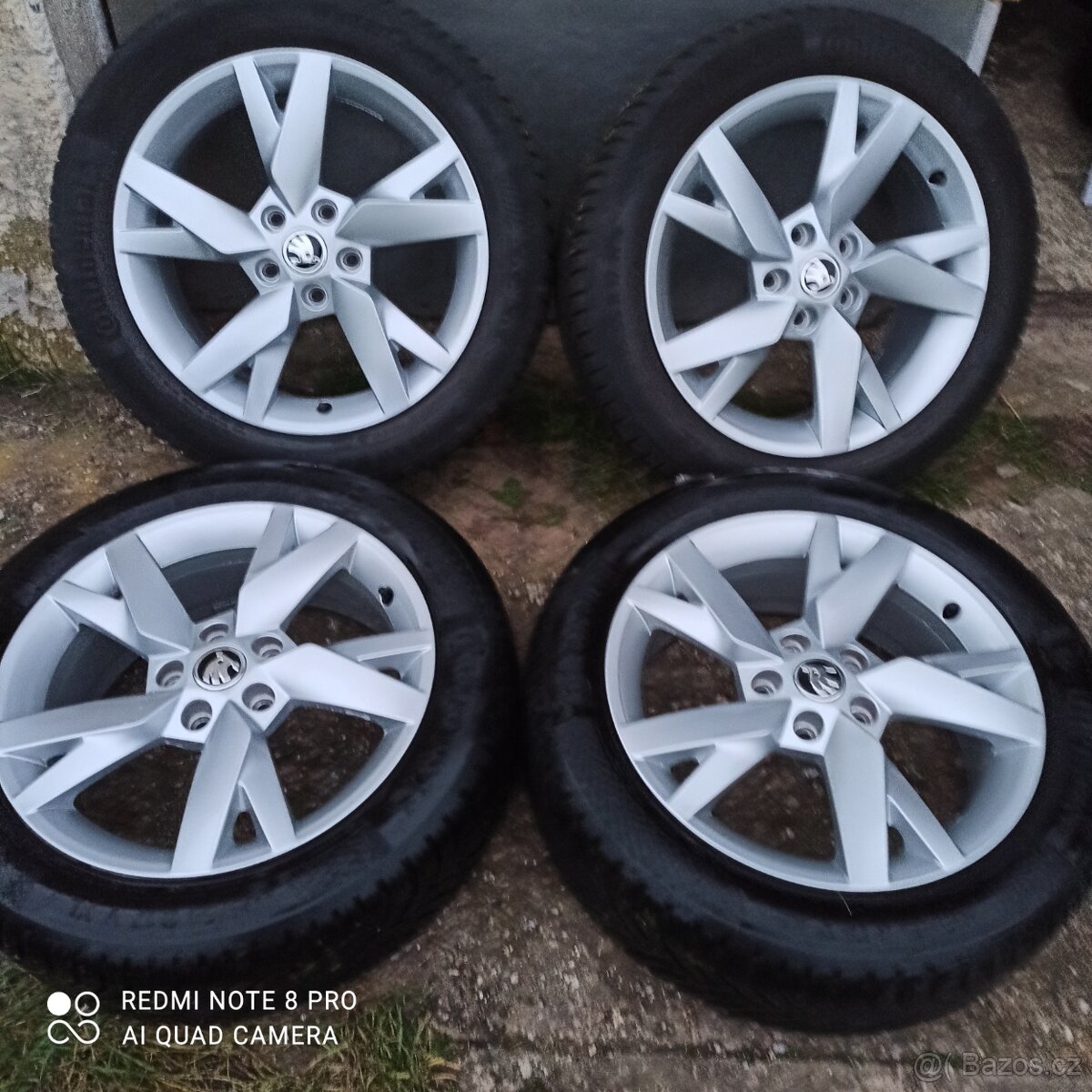 Orig.alu disky ŠKODA OCTAVIA 4 17"