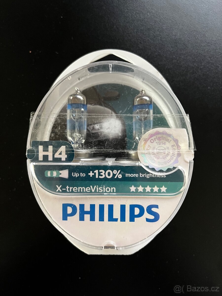 Žárovky Philips X-treme vision H4