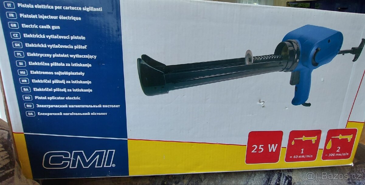elektrická vytlačovací pistole cmi 25W