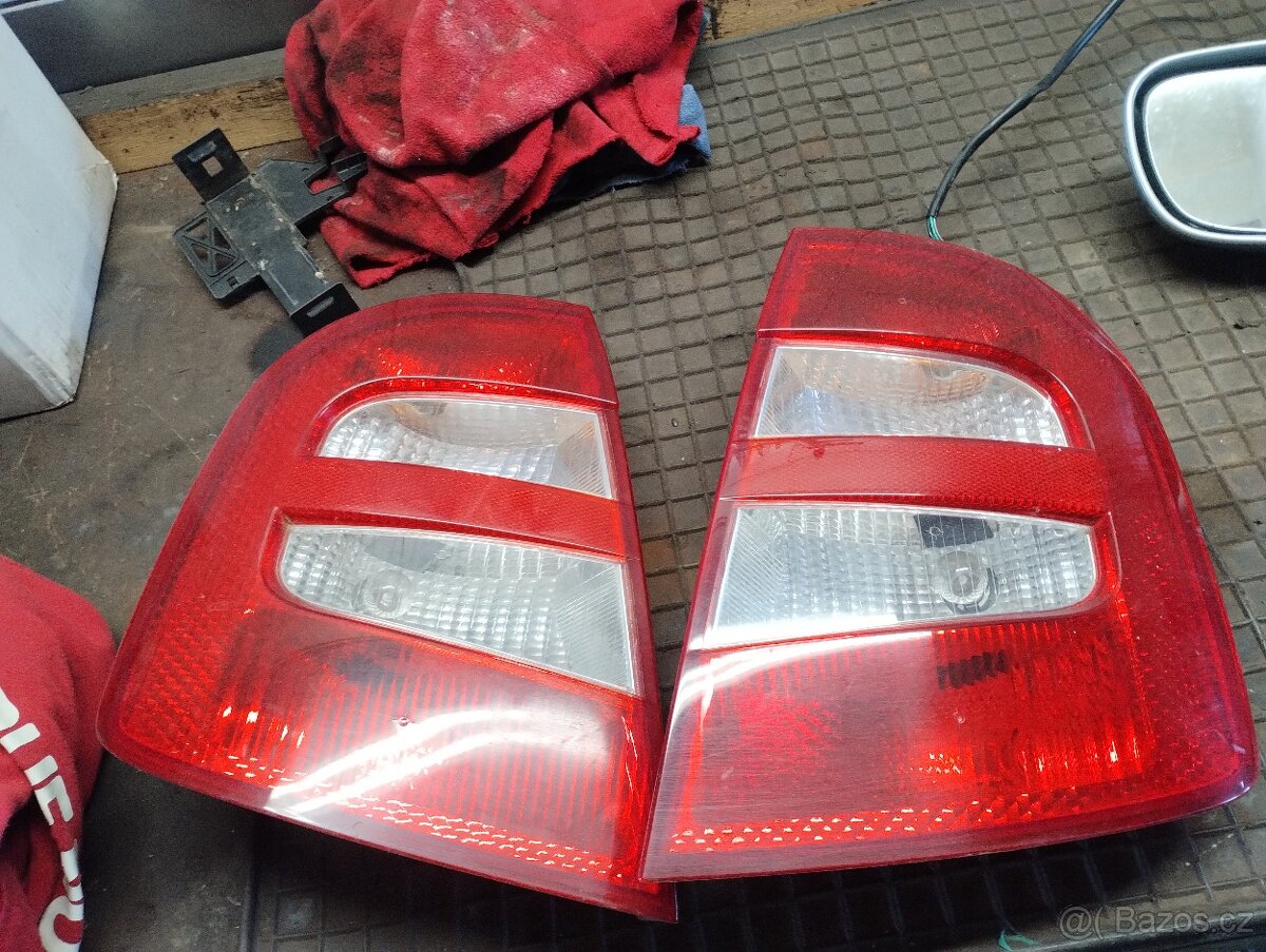 Škoda Fabia - Zadní světla.