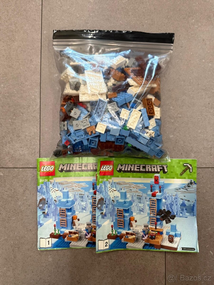 LEGO Minecraft 21131 Ledové ostny