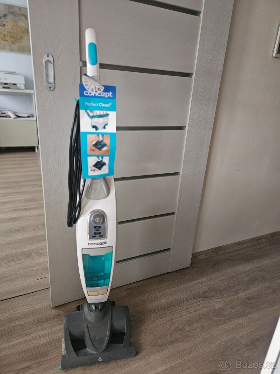 Vysavač a parni mop 3 v 1 perfekct clean CP 3000