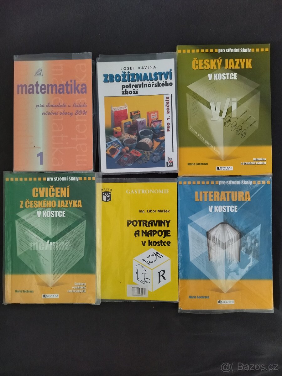 Školní Učebnice na prodej - 12 učebnic