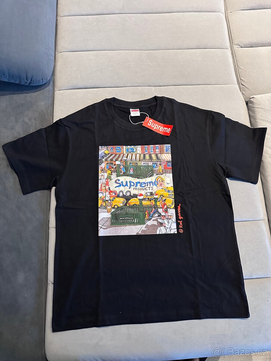 SUPREME tričko Mannhatan