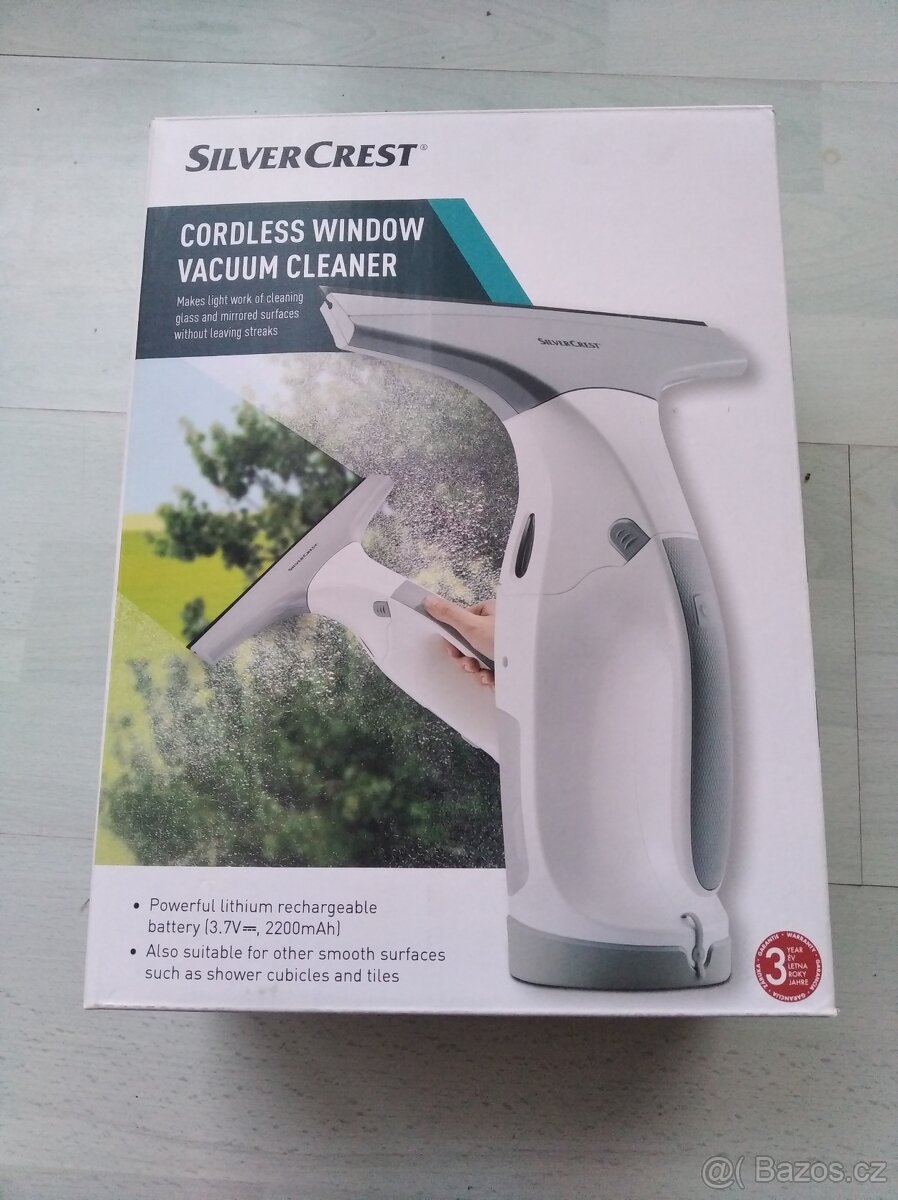 Okenní vysavač - mytí oken a kachliček