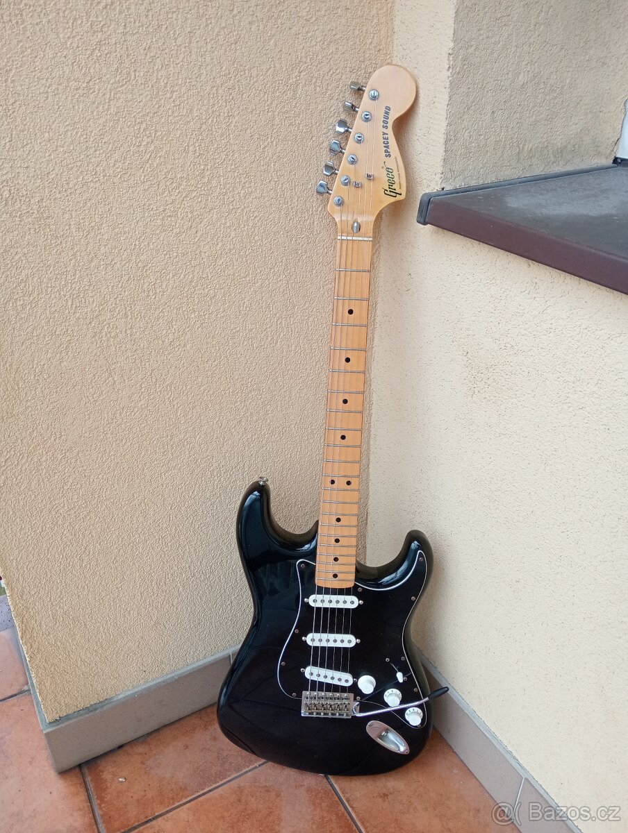 Greco Stratocaster Spacey Sound 81- snímače USA Fender 79-81