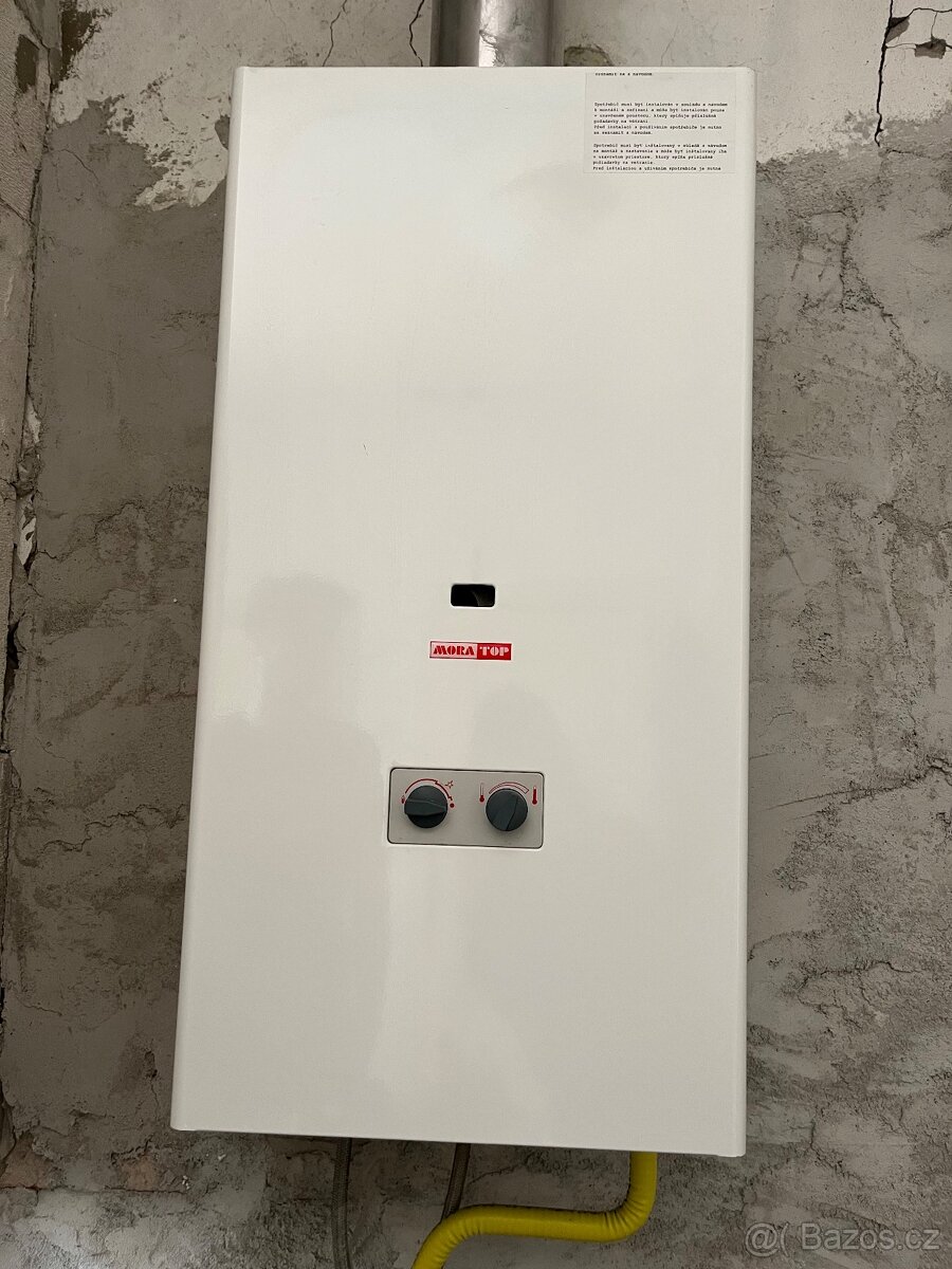 Plynovy prutokovy ohrivac