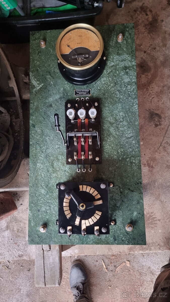 Koupím ampérmetr voltmetr