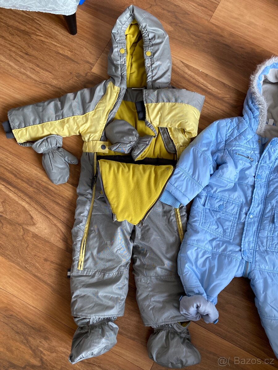 2 kombinézy vel. 86