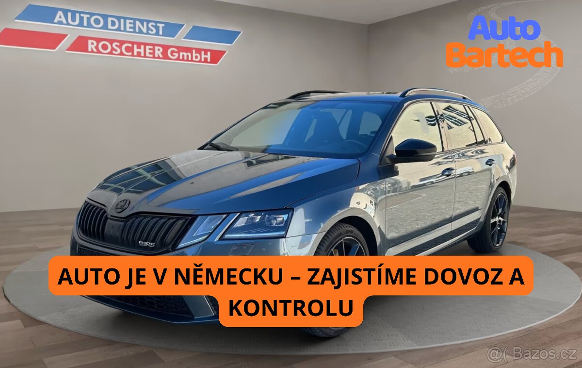 Škoda Octavia Combi RS 2.0 TSI (Pouze 38 000 km)
