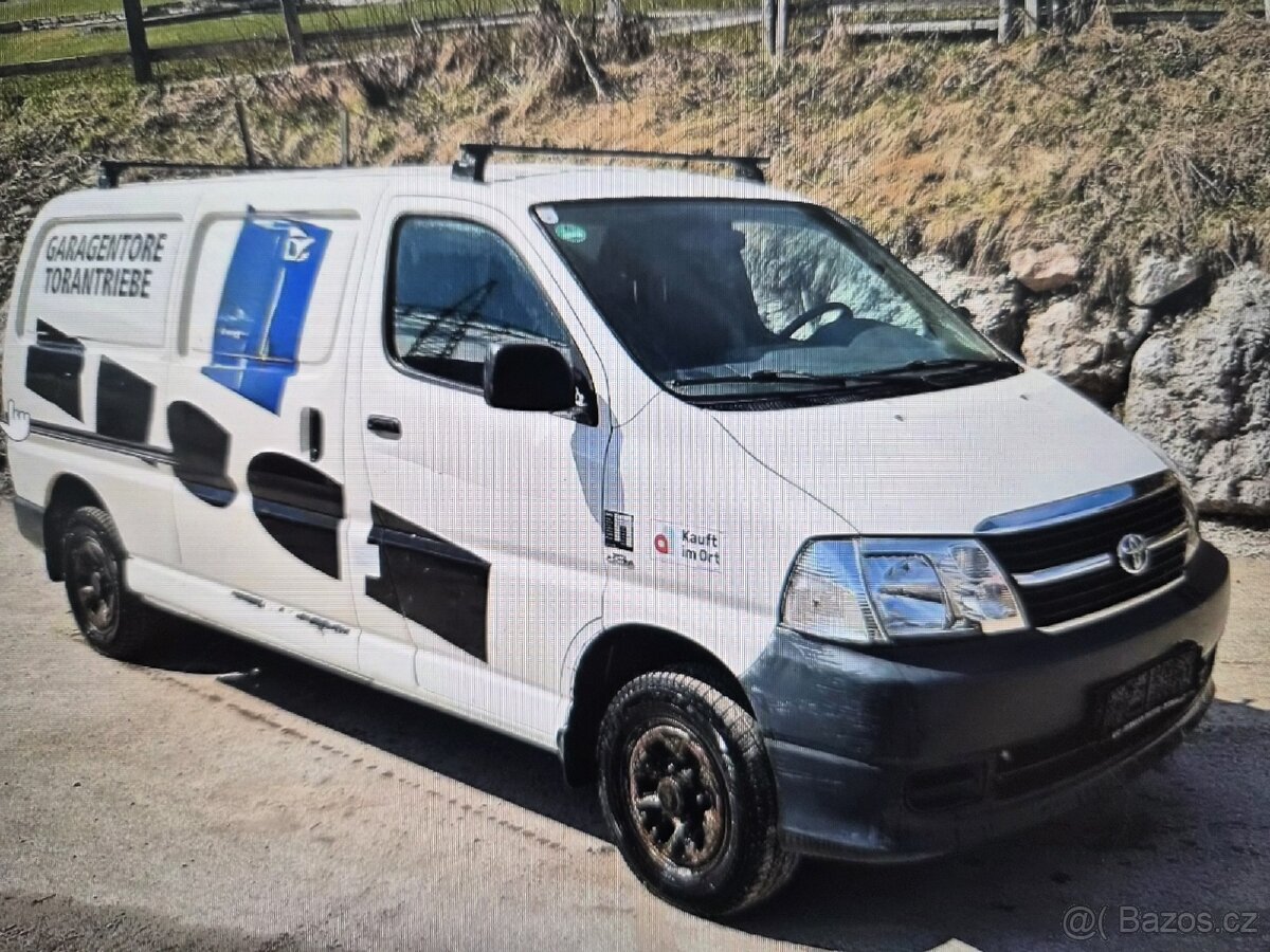 Toyota Hiace 4wd dlouha verze