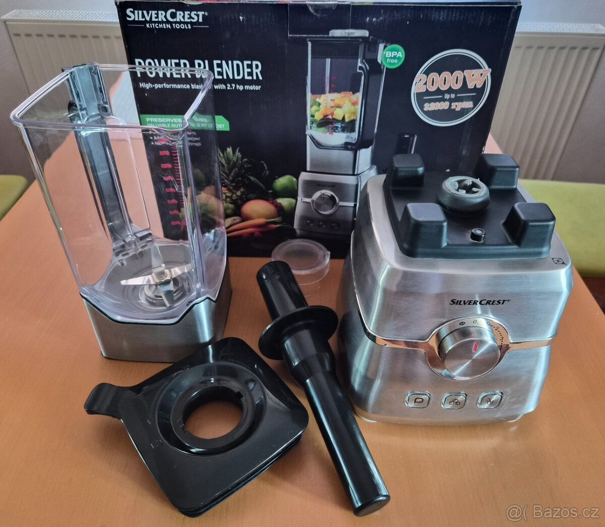 SilverCrest Smoothies mixér SSMP 2000 A1 STAND BLENDER PRO