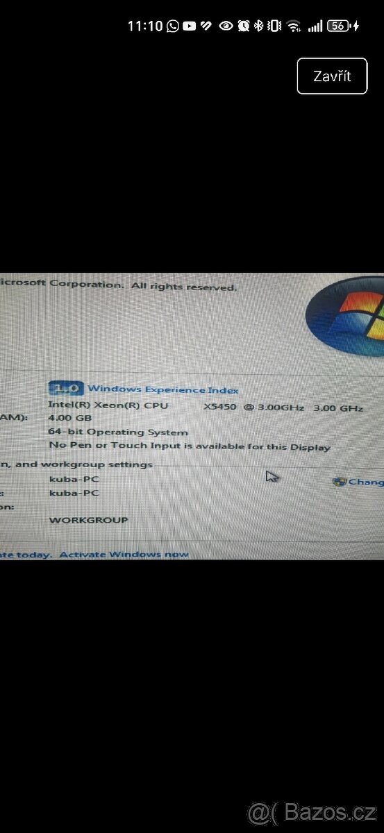 Intel xeon x5450
