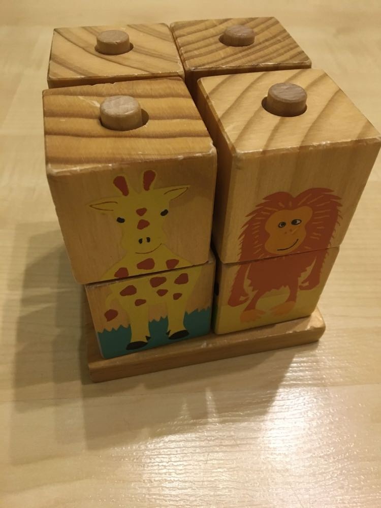 Nová dřevěná magnetická tabulka a další hračky