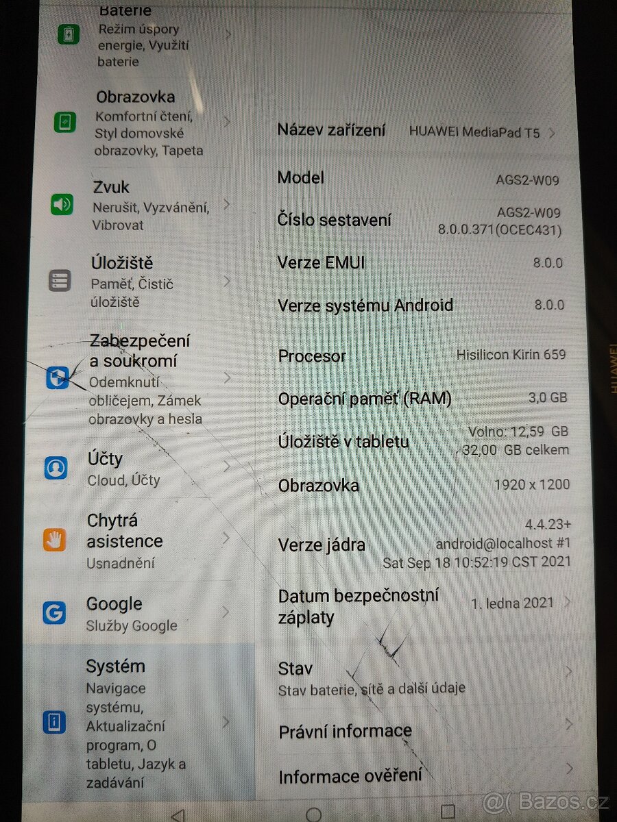 Prodám tablet Huawei