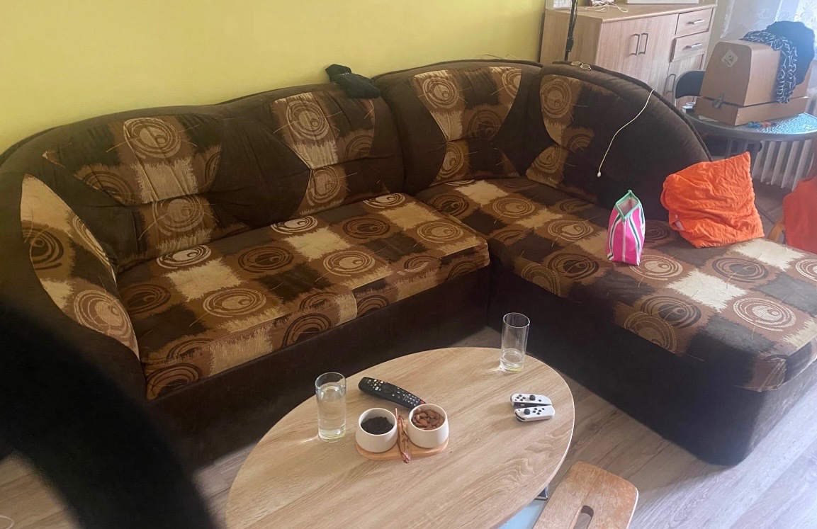Rohová sedacii souprava