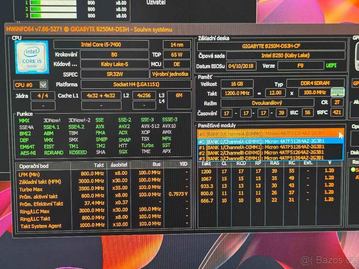 PC i5, GTX 1060 6GB, 16GB RAM Windows 11