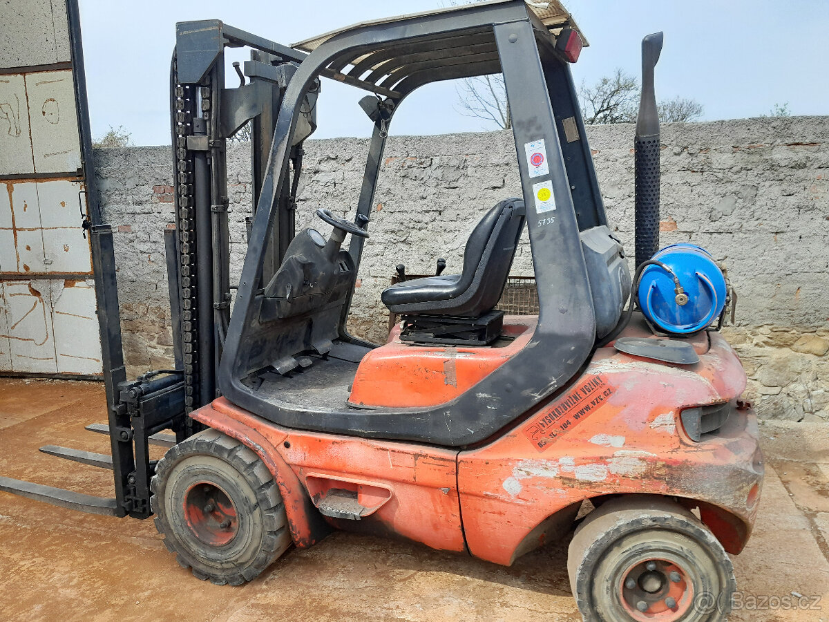 VZV H25T Linde lpg