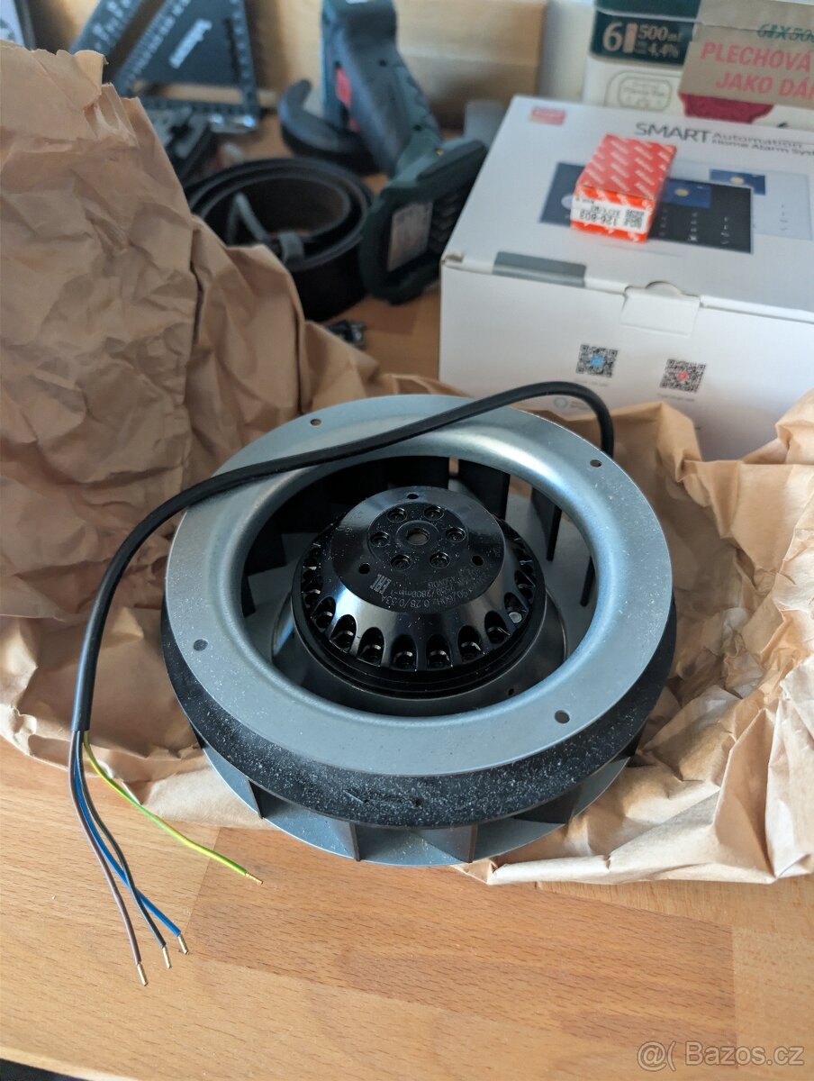 Ventilátor chlazení elektroskříně