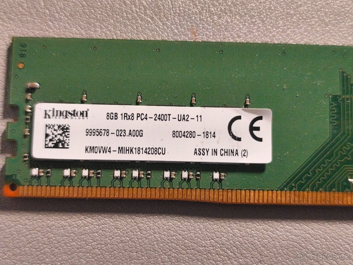 Kingston 8GB DDR4 2400 MHz