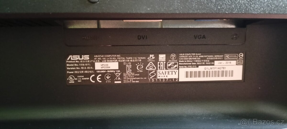 Herní monitor ASUS